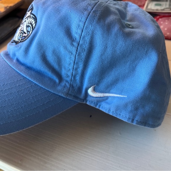 UNC Tar Heels Ramses Mascot Nike Heritage86 Hat University Blue One Size - Picture 3 of 6